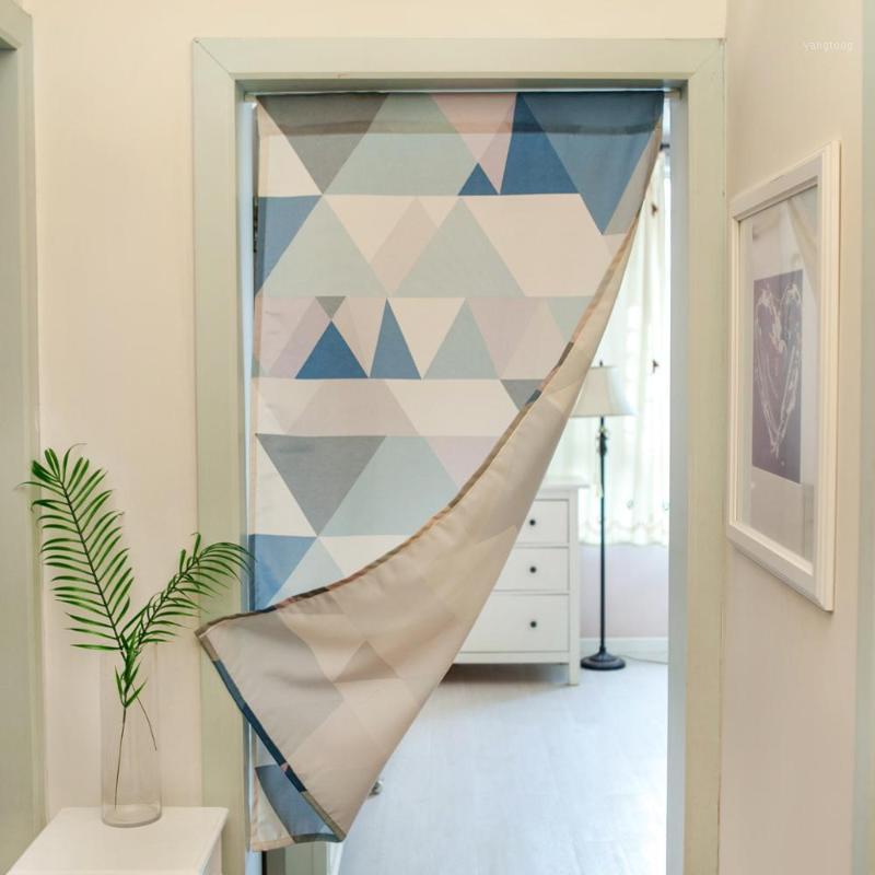 

Nordic Door Curtain Waterproof Cloth Curtains for Bar Kitchen Cabinet Door and Widow Partition curtain1, Pole