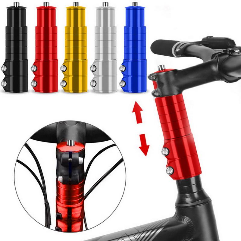 

Bicycle Bike Handlebar Fork Stem Riser Rise Up Extender Extension Head Up Adaptor Durable Mountain Cycling Part Bike Stem