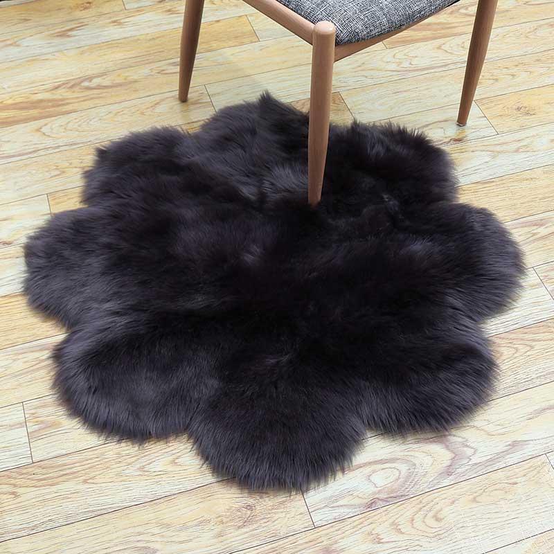 

Faux Fur Plush Carpets Handmade Sofa Table Rugs Recliner Cover Yoga Mattress Baby Play Sleeper Mats1, Pink