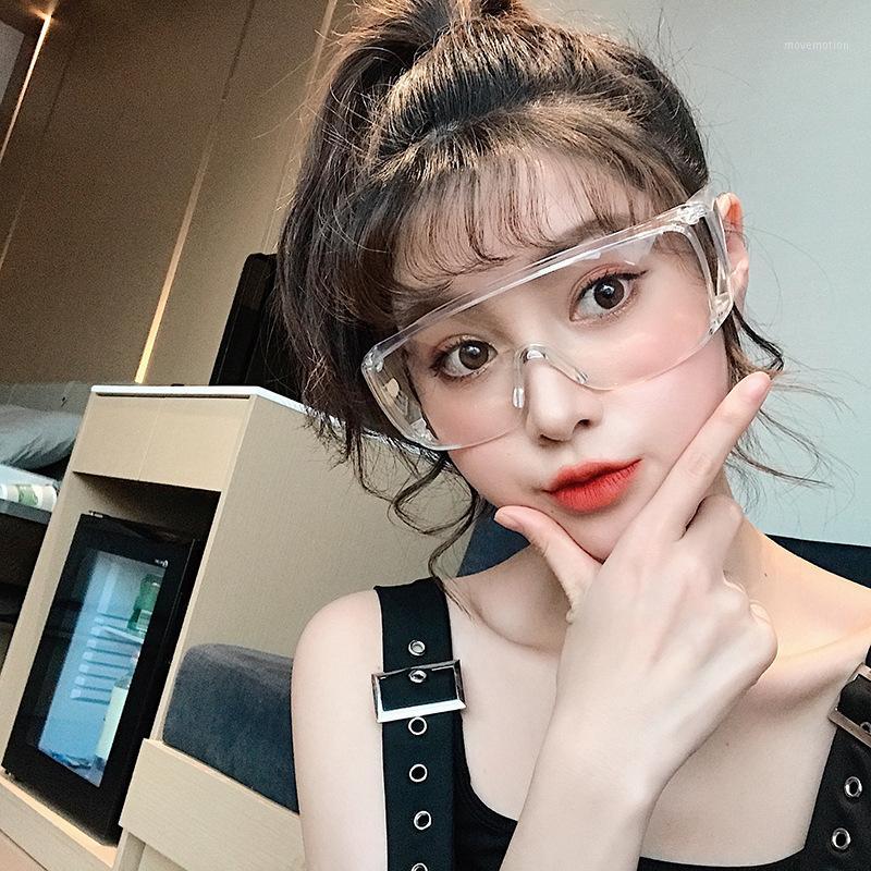 

1 Pc Men Women Sport Eyewear Protective Goggles Anti-Sneeze Liquid Splash Proof Goggles Safe Cycling Glasses Windproof Glasses1