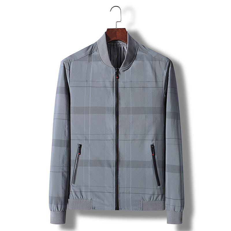 

Jacket For Men Casual Print Mens Jacket And Coats V Neck Long Sleeve Mens Fashion Clothing Trends Sport Grey Jacket Hip Hop Zip