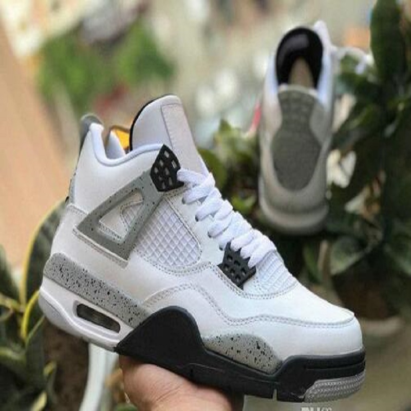 

2021 New Rasta 4 4s Basketball Shoes For Men Carnival Lucid Green White Leather Sport Sneakers Baskets Trainers Zapatos Chaussures Size 13, Color 28