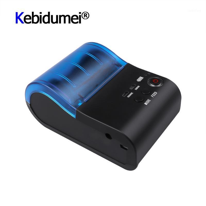 

Bluetooth Printer Label Printer Mini Thermal Goods Clothing Tag Price Sticker QR Code Automatic Bar Code New1
