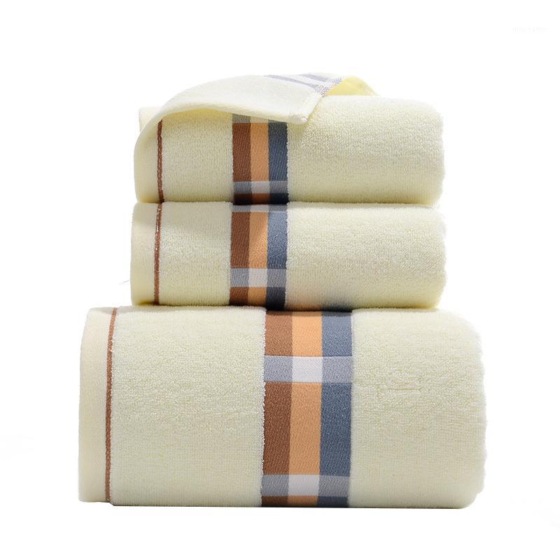 

3 Pieces Of Cotton Bath Towel Set Hand Protection Hairdressing Beach Swimming Hot Spring Dry Shower Towel Linen Set1, Pink