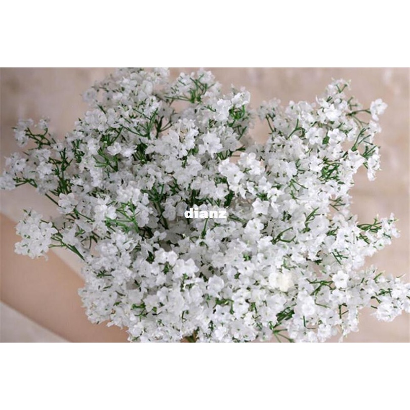 

Gypsophila Baby's Breath Artificial Fake Silk Flowers Plant Home sqcrgM homes2011, White