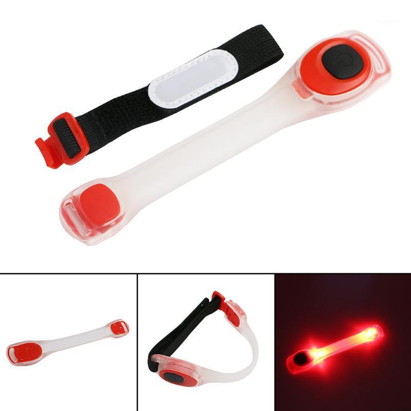

1PC LED Luminous Arm Strap Night Safety Warning Light LED Bright Flash Lamp For Running Cycling Bike Jogging1