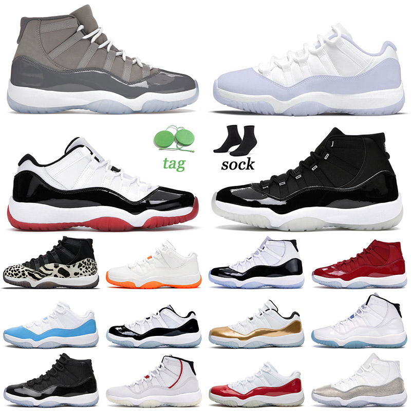 

Top Quality 2022 Basketball Shoes 11 11s XI Mens Jumpman High Low Pure Violet Concord Bred 25th Anniversary Metallic Silver Trainers Sneakers 36-47, D6 40-47