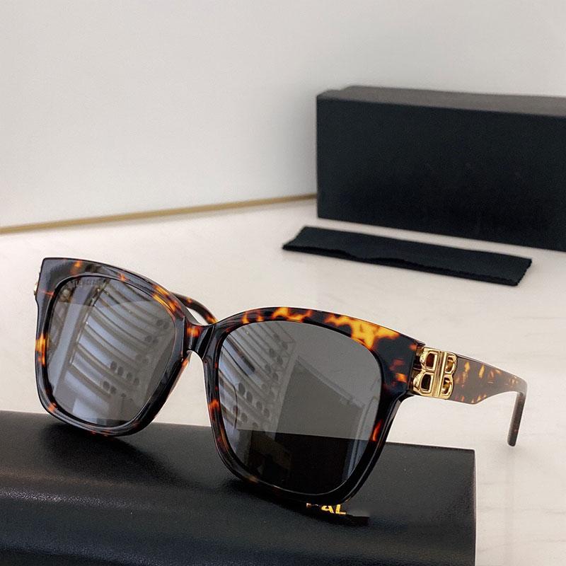 

0102 fashion sunglasses 2020 women cat glasses frame bimetal big B letter temples UV400 glasses BB0102SA women glasses with original box
