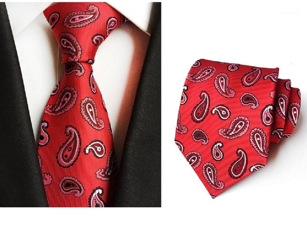 

Bow Ties HOOYI Men Cashew Flower Neck Tie Wedding Gift Party Neckwear Fashion Business Cravat1