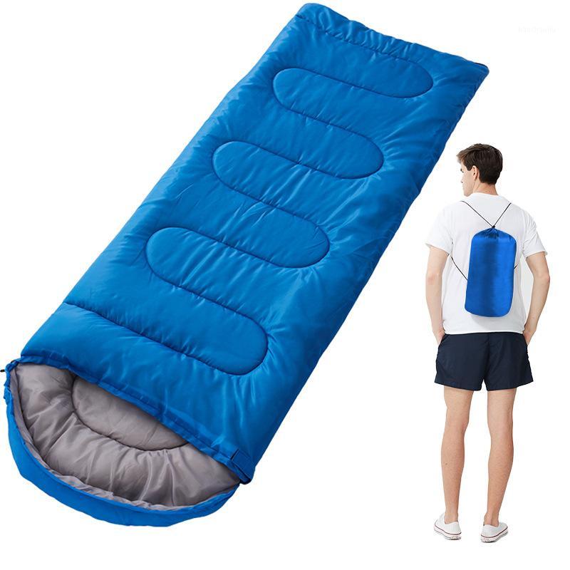 

Outdoor Travel Camping Camping Sleeping Bag Pure Cotton Ultra-light Waterproof 4 Seasons Warm Envelope Backpack Sleeping Bag1