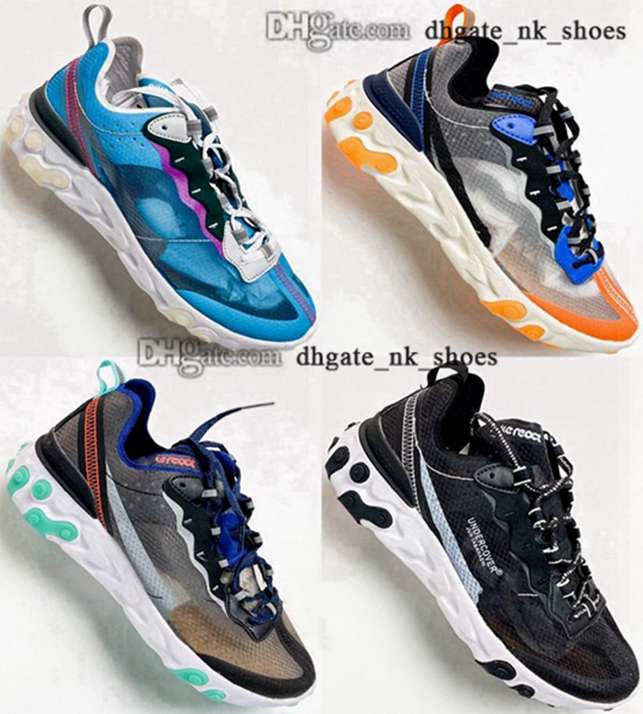 

men Sneakers size us athletic mens trainers tenis eur 12 46 shoes casual 35 element 87 sports women react 55 5 tripler black running white