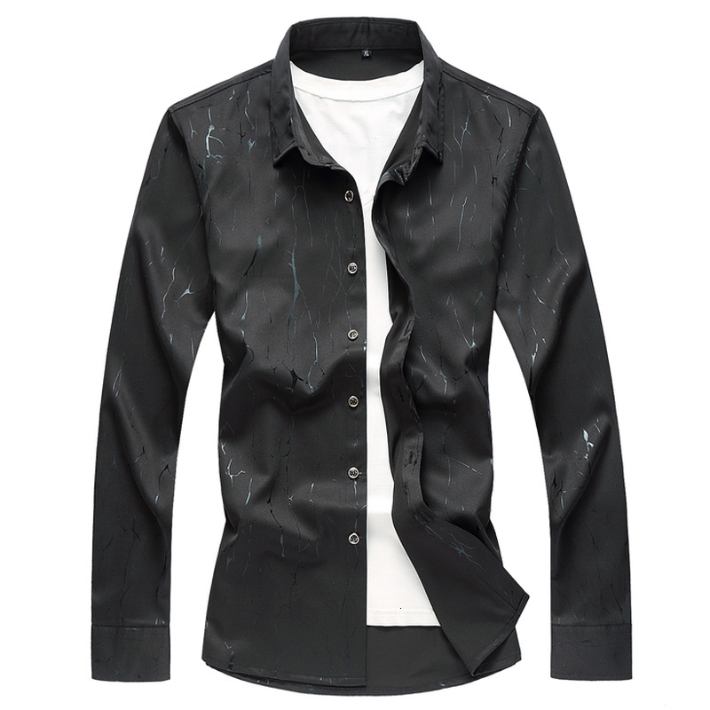 

2021 New Men Shirt High Quality Long Sleeve Fashion Casual Turn Down Collar Spring Autumn Man Shirts Camisa Masculina Bp33, Purple