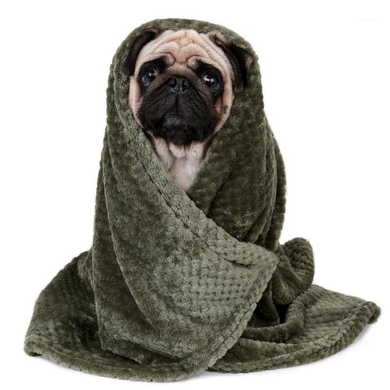 

Puppies Thickened Cushion Cover Furniture Protector Mat Couch Sofa Solid Dog Blanket Home For Bed Soft Pet Warm Flannel1, Brown