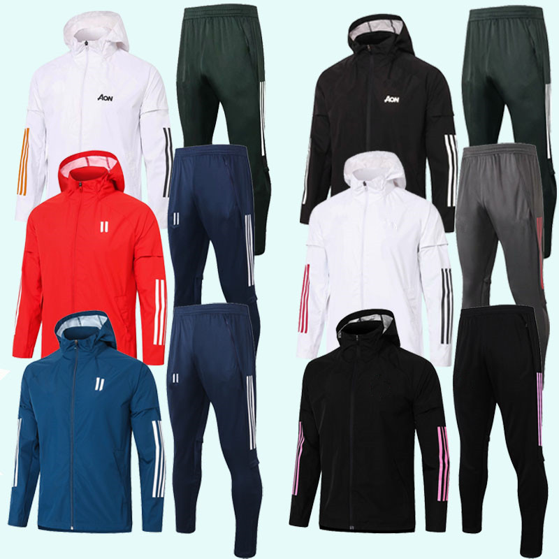 

20 21 football sportswear jacket chandal 2020 2021 camiseta de futbol hazard bezema Modic Full Zip Hoodie Jacket sportswear Football suits, Tan;black