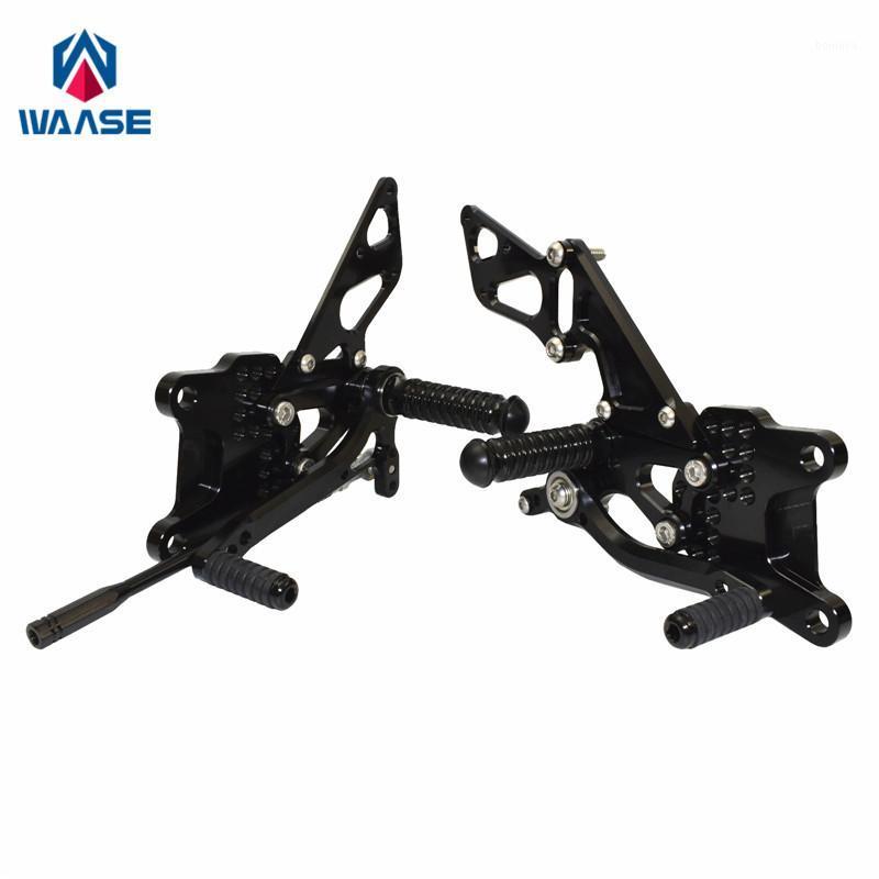 

waase For Ninja ZX10R ZX-10R ZX 10R 2006 2007 2008 2009 2010 Racing Rearset Rear Sets Footrests Foot Rest Pegs1