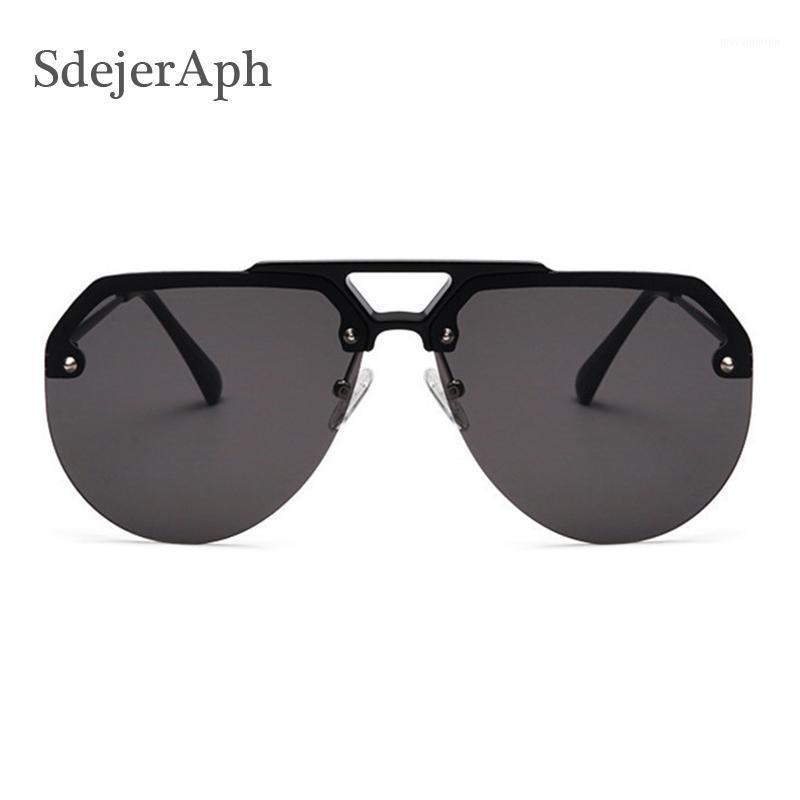 

Fashion Women Oversized Sunglasses Brand Vintage Women Color Coated Lens Sunglasses Round UV4001