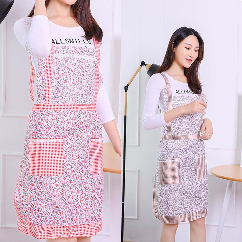 

Summer slim apron shoulder strap women's lightweight waterproof and anti-pollution fume