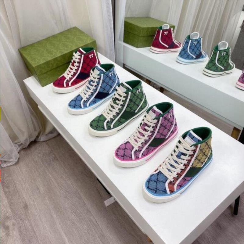 

Vintage Embroidered Tennis 1977 Sneaker Canvas Beige Ace Women Blue Washed Luxurys Denim Jacquard Shoes 2022 Rubber Sole Designers Shoe Gbek, Men us11.5=uk11=eu46