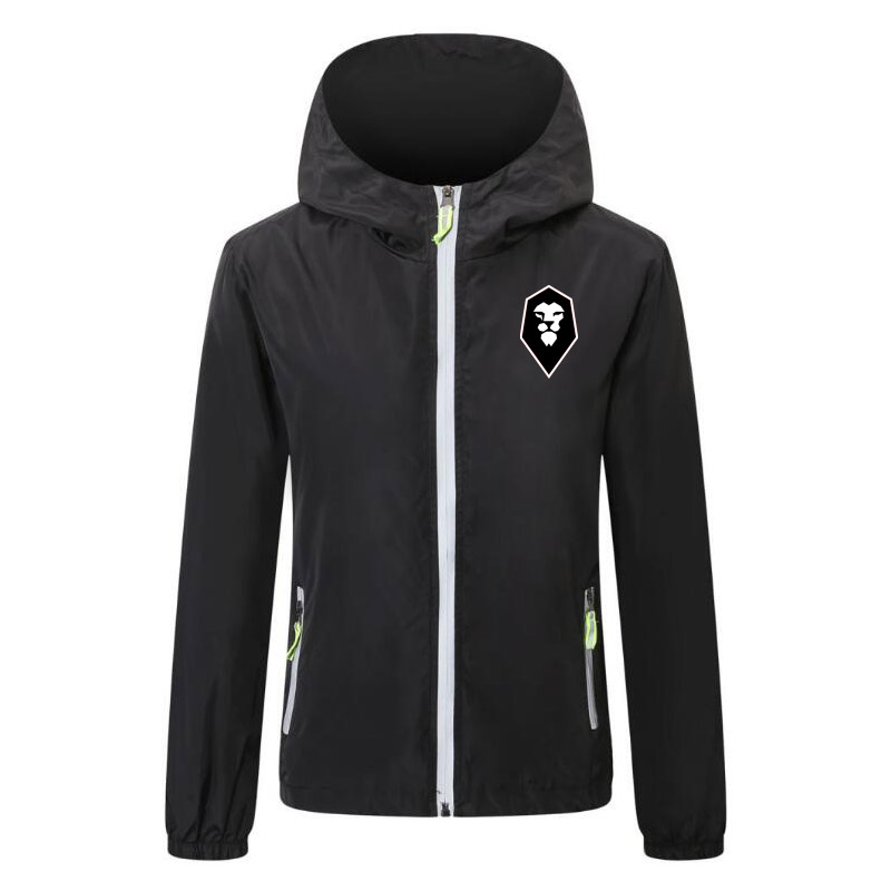 

2020 21 salford city soccer jacket zipper Windbreaker men soccer jerseys soccer windbreaker hoodie Lichtgevende jacket coat Running Jackets