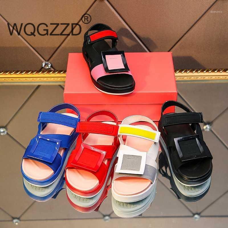

Sandale Femme Summer Platform Ladies Sandals 2020 Beach Women Sandals Cool Platform Shoes1, Black