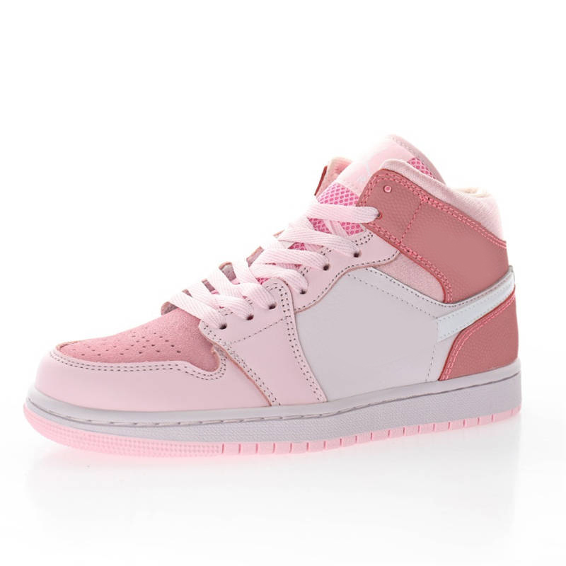 

New Cheap 1 Mid WMNS Digital Pink Women Sneakers 2020 Basketball Shoes Designer Girls Baskets 1s des chaussures zapatos
