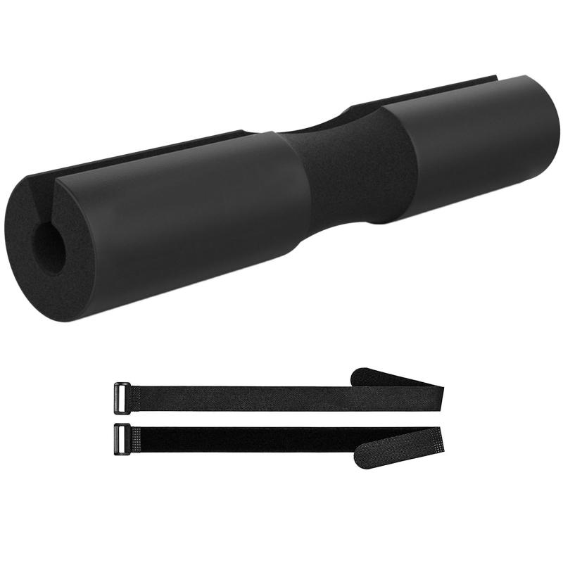 

40# Squat Sponge Barbell Pad Protector Gym Weightlifting Neck Shoulder Support Fitness Neck Hip Push Bar Protector With Strap