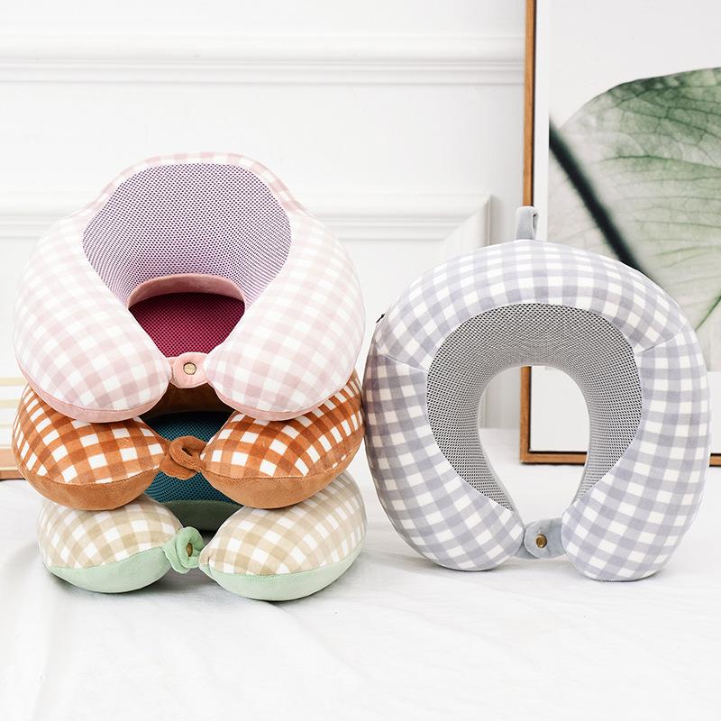 

Car Neck Pillow for Travel Memory Foam U Shaped Travel Pillow Neck Support Headrest 2020 New Orthopedic for Sleeping