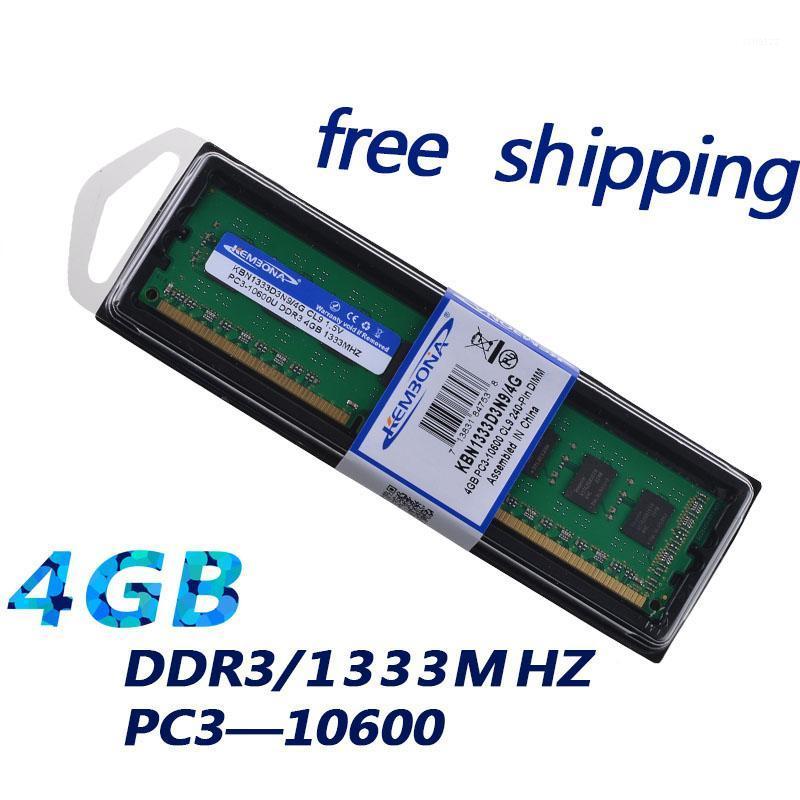 

KEMBONA Brand Memory DDR3 Ram 1333Mhz 4G 4GB for Desktop Long-dimm Memoria Compatible with DDR 3 1066Mhz Free Shipping1
