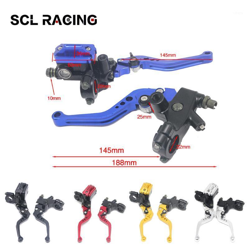 

Alconstar 1Pair Universal 22mm Motorcycle Accessories Brake Clutch Master Cylinder Reservoir Pump Levers Hydraulic Clutch Lever1