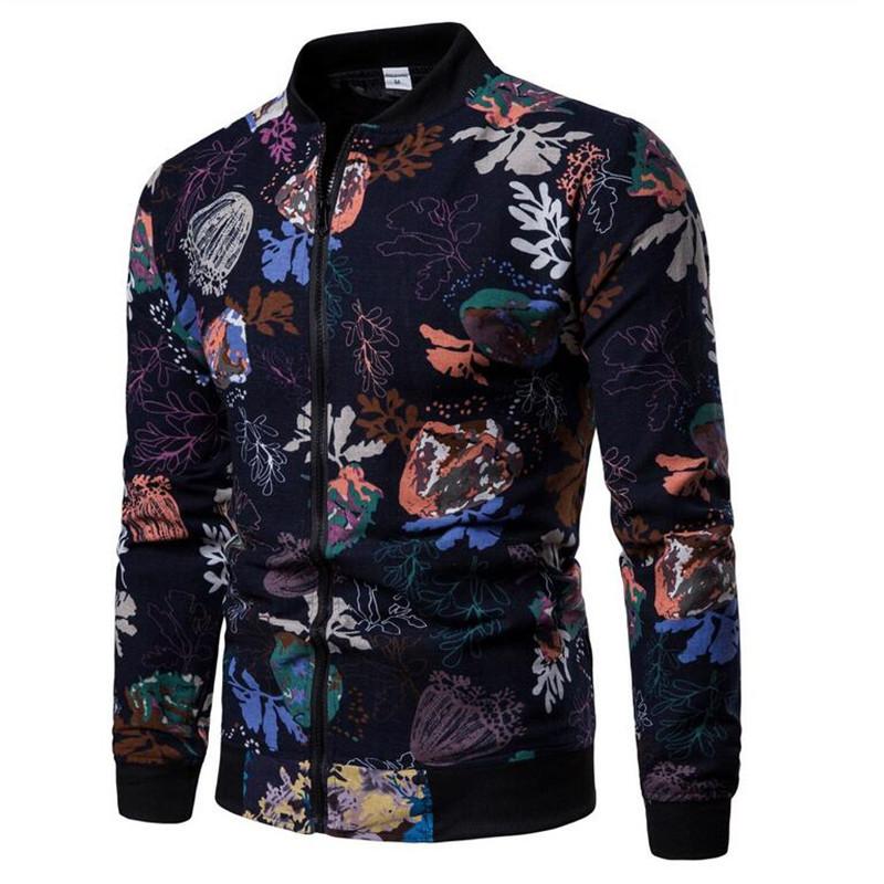 

Coat 2020 Mens Jackets Japan Style Men' Casual Men Hip Hop Baseball Collar Printing Fashion Jacket, Black