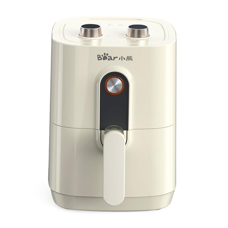 

2.8L Electric Deep Fryer Air Fryer Health Oil Free Pizza French Fries Airfryer Knob Control Multi Function 1400W 220V