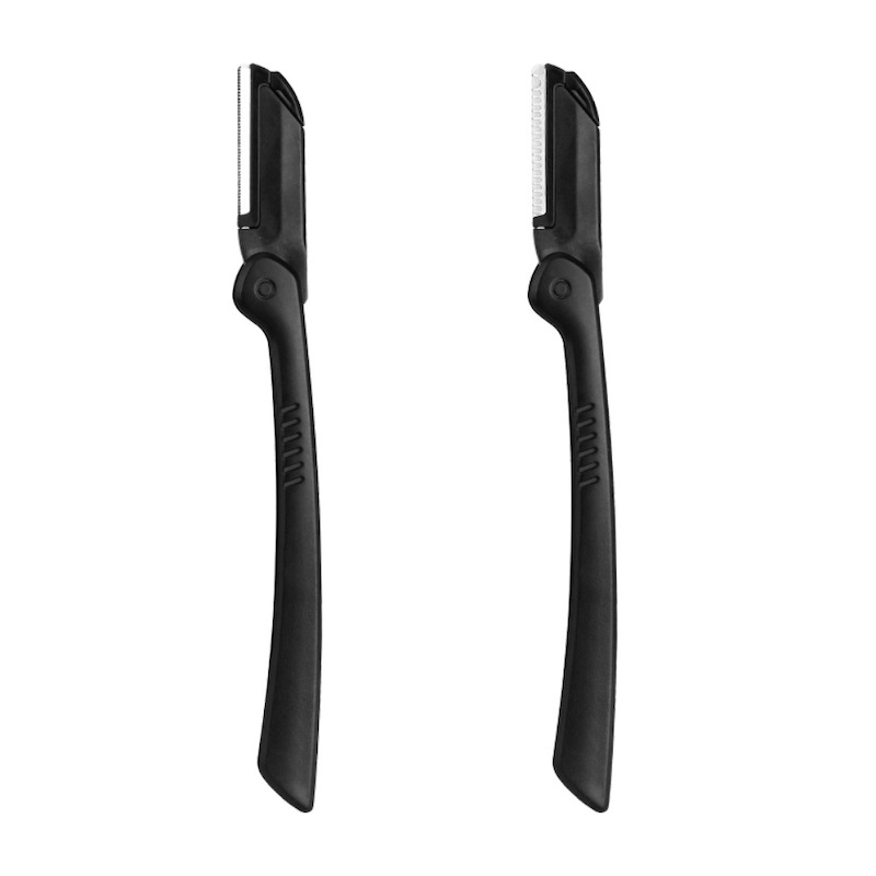

Macro eyebrow shaver replacement reticulated blade folding razor for men and women eyebrow knife trimmer