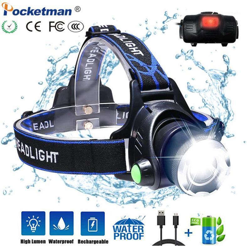 

LED Head Torches T6/L2 Headlight 7000LM Zoomable 3 Modes USB Rechargeable Head Lamp Waterproof 18650 Battery for Camping1
