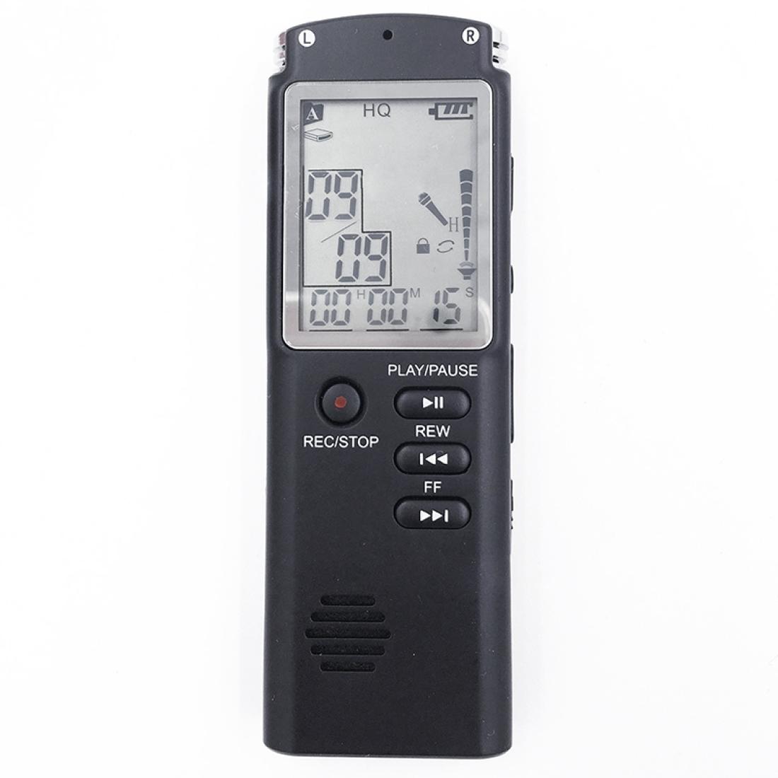 

T60 Monochrome Screen HD Noise Reduction Digital Voice Recorder 32G Support MP3 WAV Format