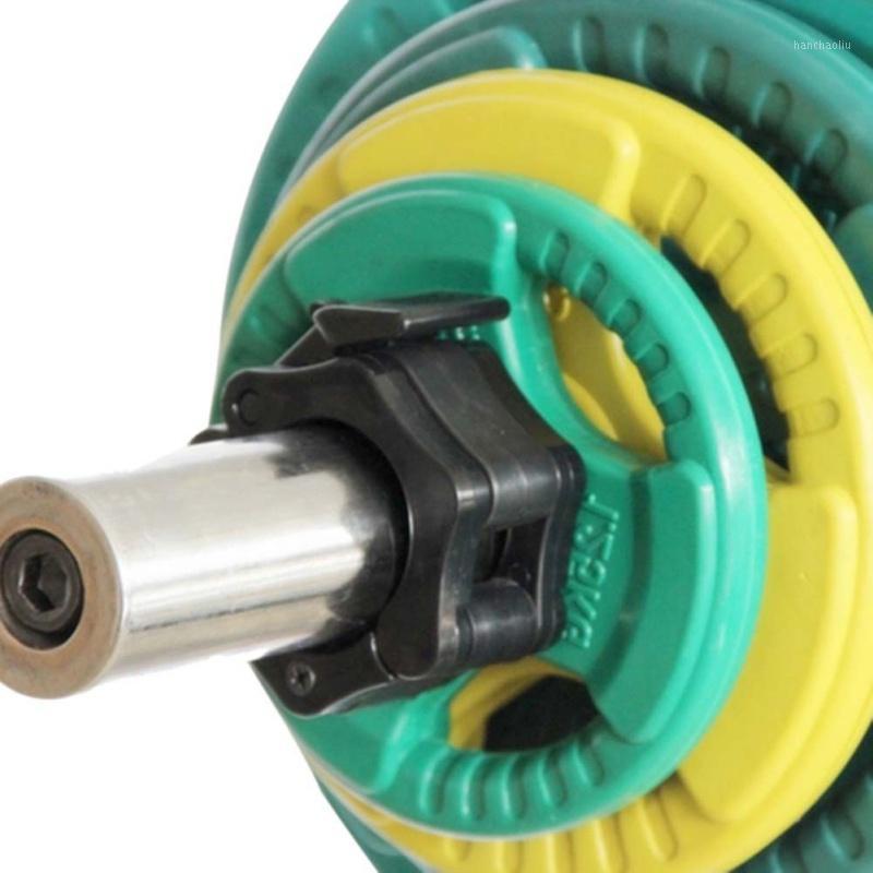 

1Pair 50mm Exercise Collar Olympic Standard Weight Bar Clamps Gym Fitness Lock Dumbbells Weightlifting Tool Barbell Attachment1, Yellow