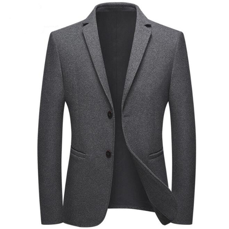 

2021 Male Wool Woolen Jacket Mixes Casual Blazers Suit Superior and Jackets Caiw, Games