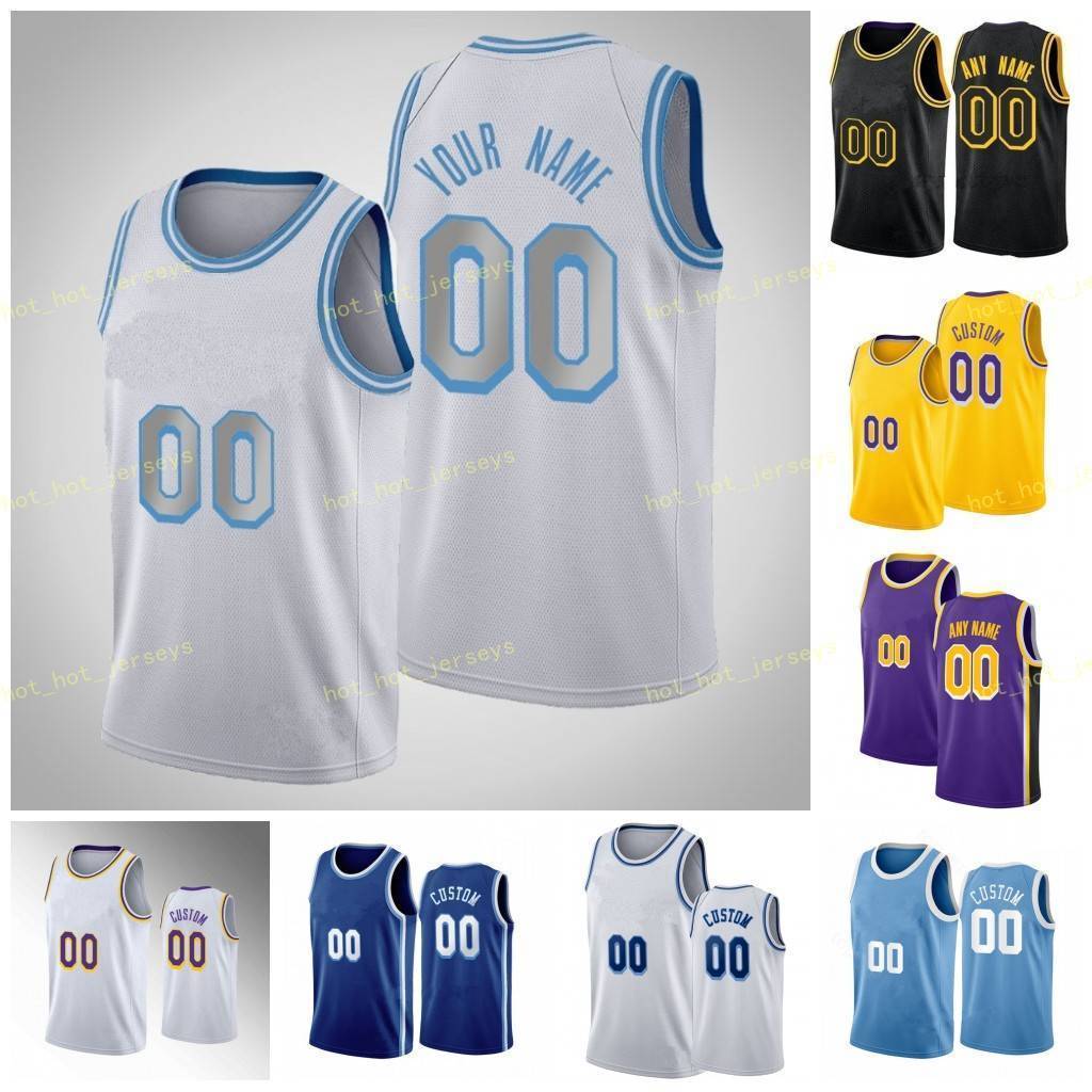 

Custom Cacok Devontae Caruso Alex Gasol Marc Harrell Montrezl Jersey, Gold