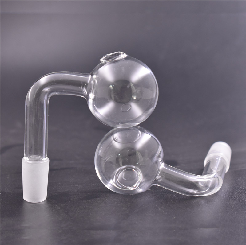 

new arrival Glass oil burner pipe thick 10mm 14mm 18mm Male Female 90 Degrees OD 40mm ball oil burner pipe for smoking water bongs