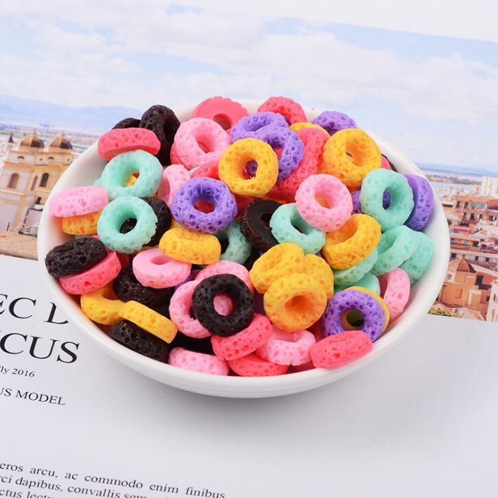 

Biscuit Donuts Decoration Crafts Flatback Cabochon Embellishments For Scrapbooking Diy Accessories1