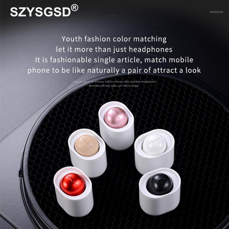 

X20 Ultra Mini Wireless Single Earphone Hidden Small Bluetooth 4 hours Music Play Button Control Earbud With Charge Case1