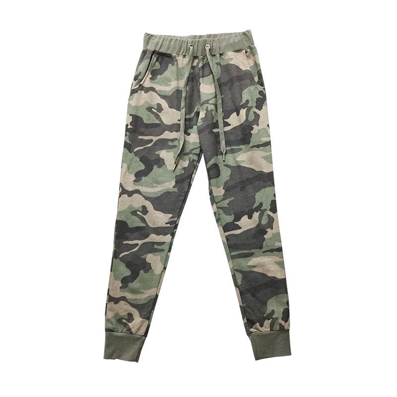 

New Design Camouflage Streetwear Broken Sweatpants Slim Fit Mens Camo Joggers Pants Woman Pants Breathable HighWaist Harem, As pic