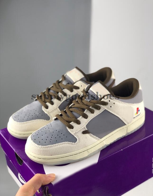

Travis SB Running Shoes PlayStation DNks Low for Women Mens Trainers Dark Mocha Outdoor Sports Sneakers SIZE 36-45, #1