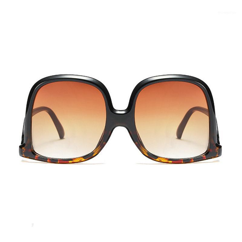 

new Oversized Sunglassses 2020 Glitter Striped large round Female Sunglasses Fashion retro Glasses luxury shade FML1