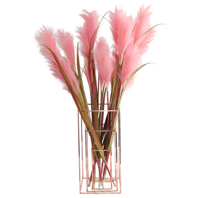 

3 Heads/Bouquet Artificial Reed Flower Simulated Plant Garment Shop Display Props Planting Home Living Room Fake Flowers KGH0042, 02