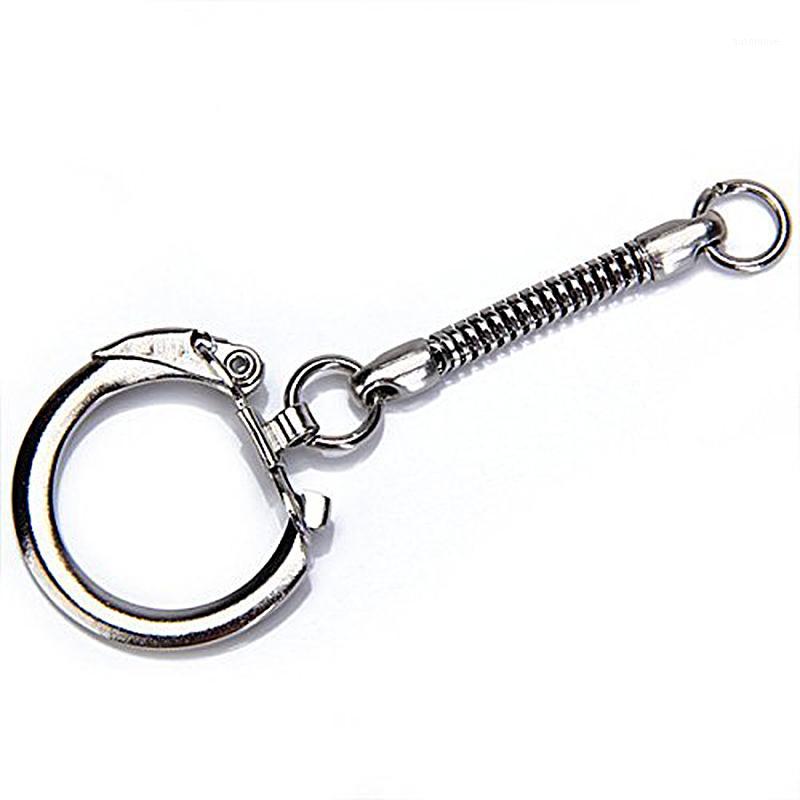 

30 pcs Silver Snake Chain Keychain1