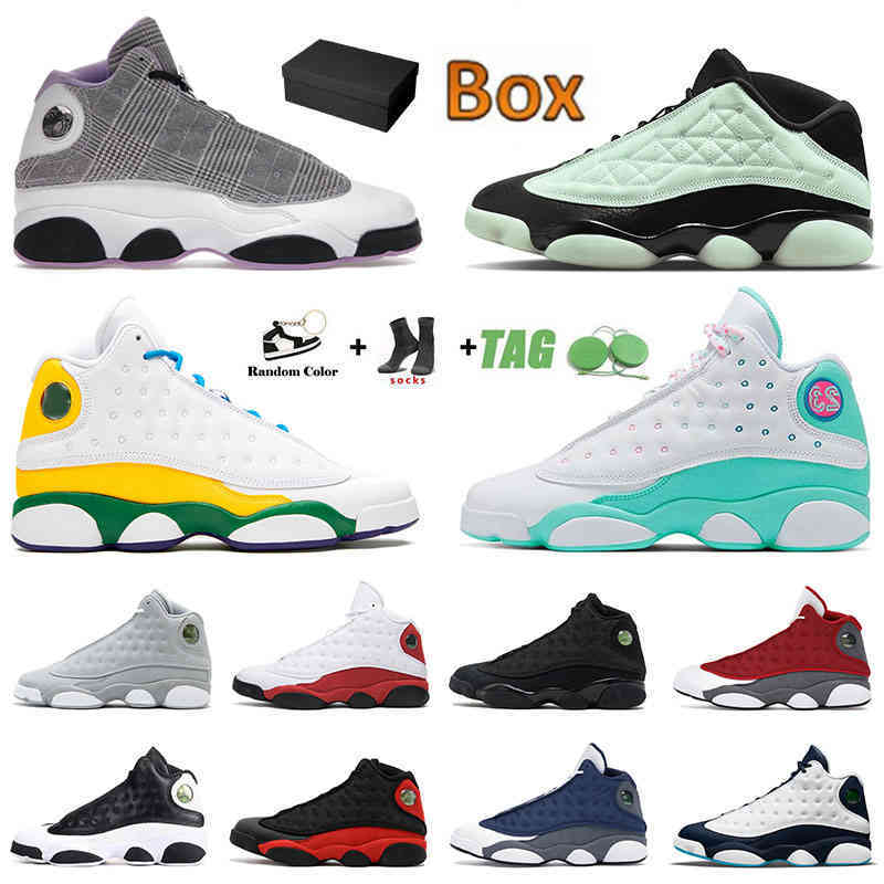 

Mens Womens Jumpman 13 13s XIII Basketball Shoes Singles Day Low Designer Red Flint He Got Game Houndstooth High Atmosphere Grey Bred