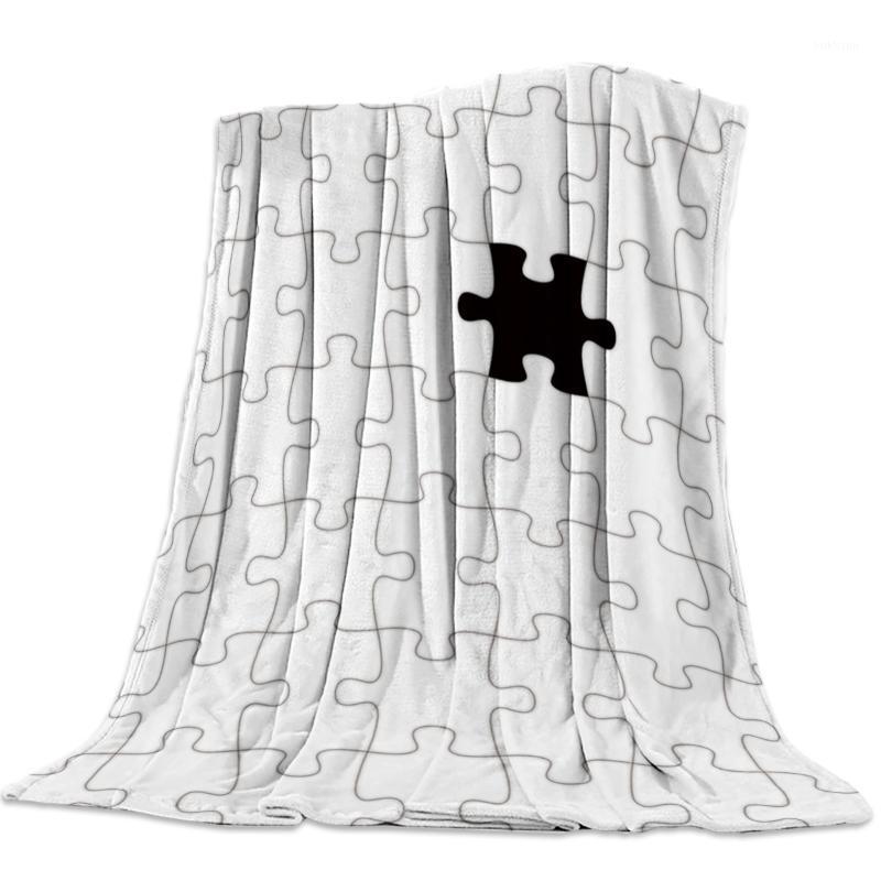 

Creative Puzzle Style Pattern Office Sofa Blanket Bedroom Supplies Blanket Bedspread Quilt Boat1