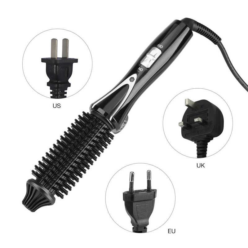 

Ceramic Tourmaline Foldable Anion Hair Brush Curler Hair Curling Iron Styling Tools Curling Tools