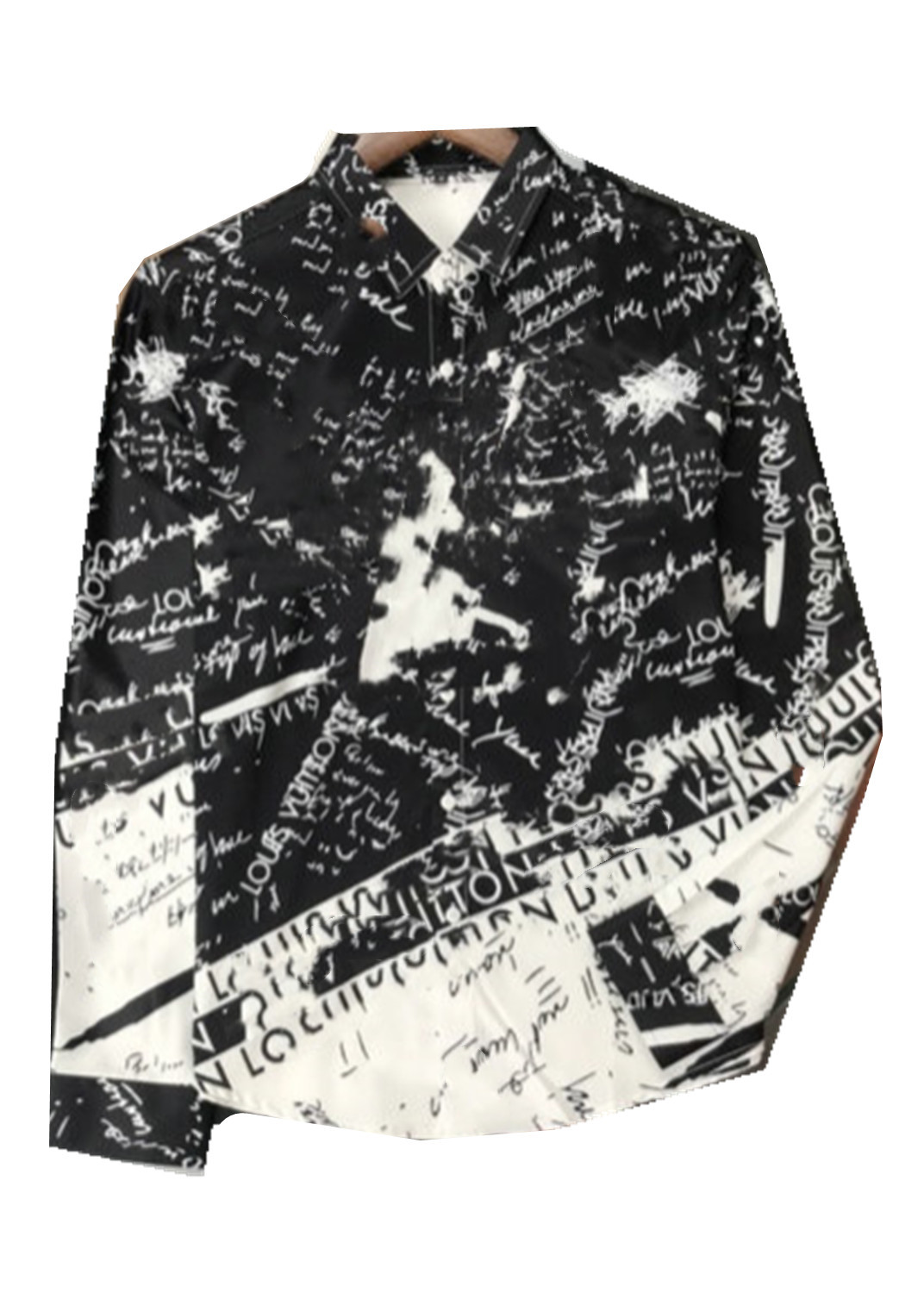 

2022 new Style Men' Casual Shirts QIWN Autumn Shirt Fashion Three-color Long-sleeved Men Dress Oversized high quality luxury shirts side M-3XL #1032, White