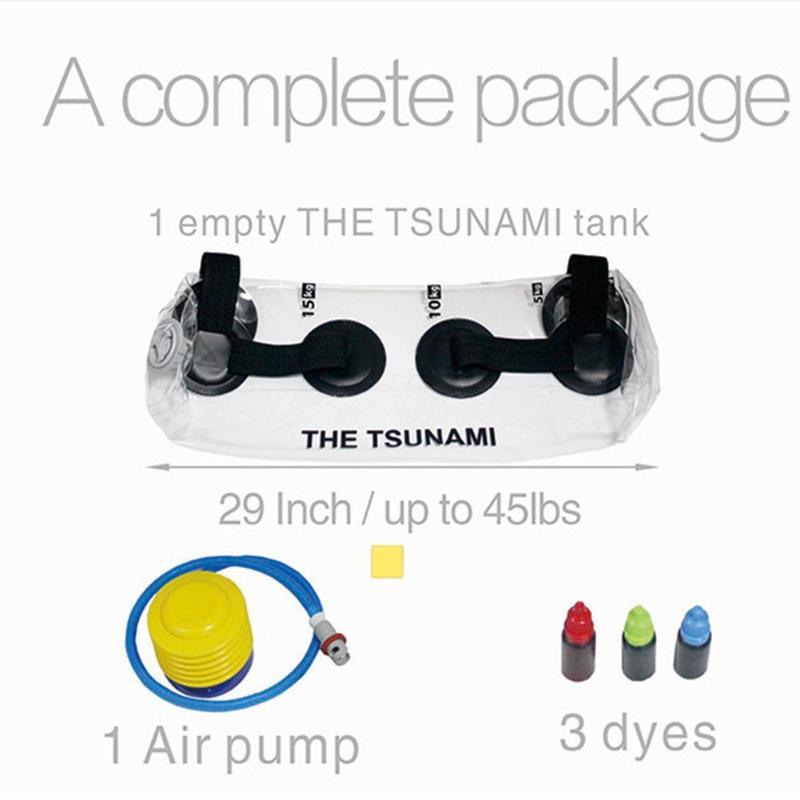 

Fitness water bag Weight-bearing explosive water column energy muscle Unstable core injection package training D5X1
